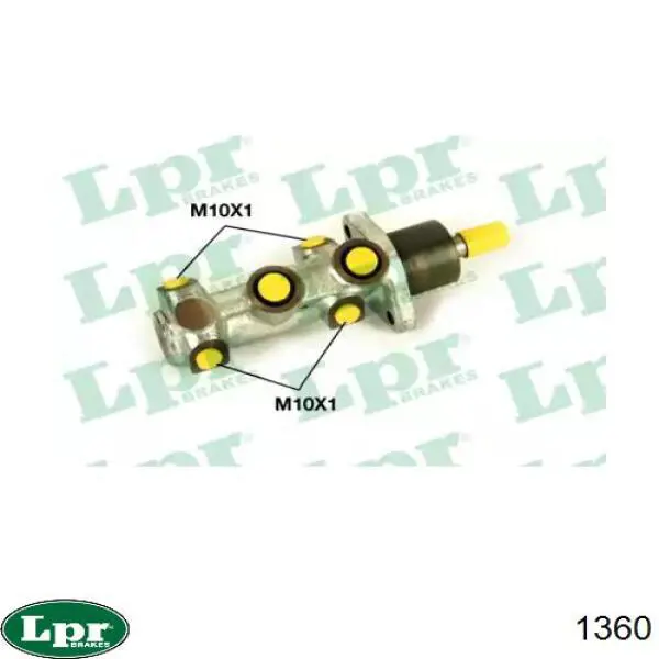 Cilindro maestro de frenos 1360 LPR