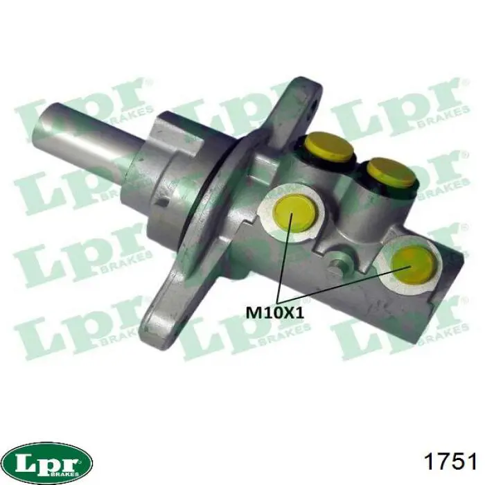 Cilindro maestro de frenos LPR 1751 precio, desde 63,89 EUR