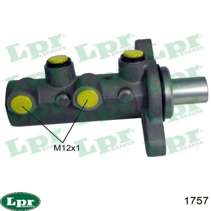 Cilindro maestro de frenos LPR 1757 precio, desde 92,19 EUR
