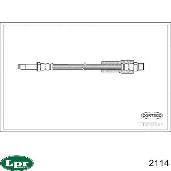 Cilindro maestro de embrague 2114 LPR