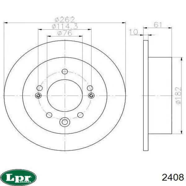 Cilindro de embrague LPR 2408 precio, desde 38,19 EUR