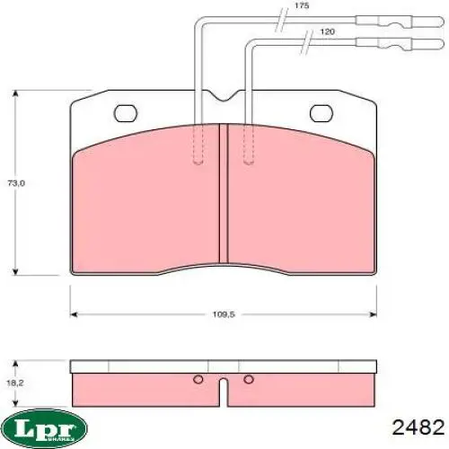 Cilindro de embrague LPR 2482 precio, desde 63,89 EUR