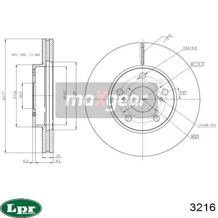 Comprar 3216 LPR Bombín de embrague
