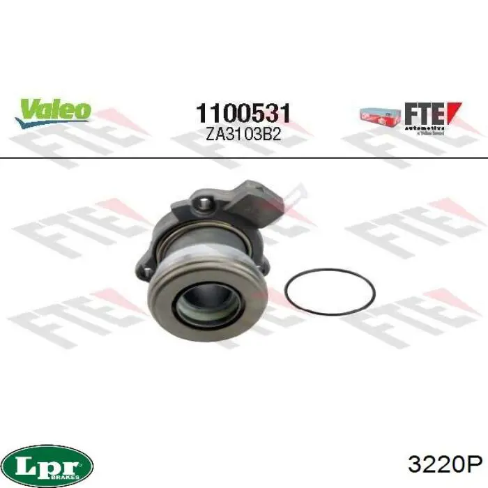 Desembrague central, embrague LPR 3220P precio, desde 57,49 EUR