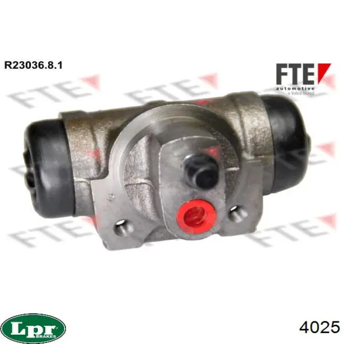 4025 LPR cilindro de freno de rueda trasero