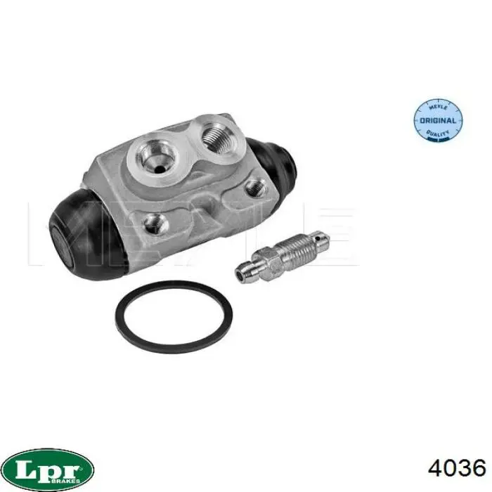 4036 LPR cilindro de freno de rueda trasero