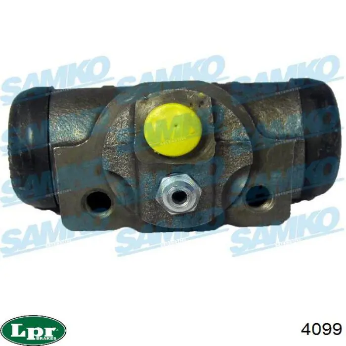 Bombín de freno de rueda trasero Febi 102866