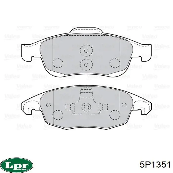 Pastillas de freno delanteras Citroen C4 UA