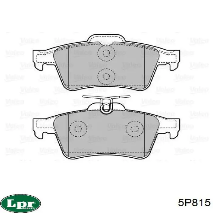 Pastillas de freno traseras Renault Espace 4 JK0