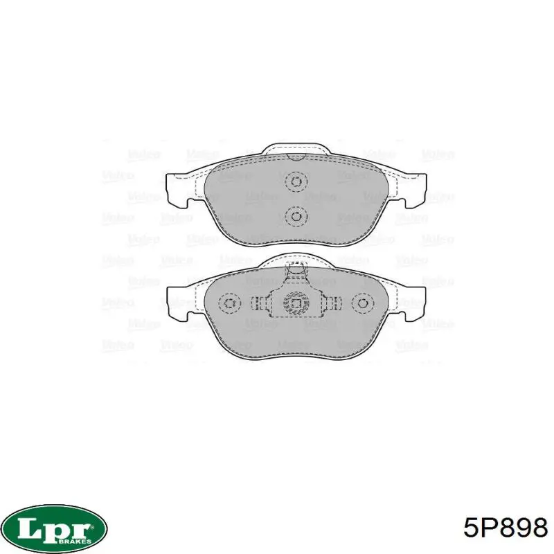 Pastillas de freno delanteras Renault Laguna 2 BG0, BG1