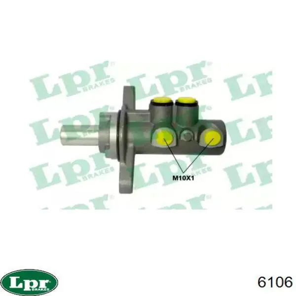 Cilindro maestro de frenos LPR 6106 precio, desde 122,59 EUR