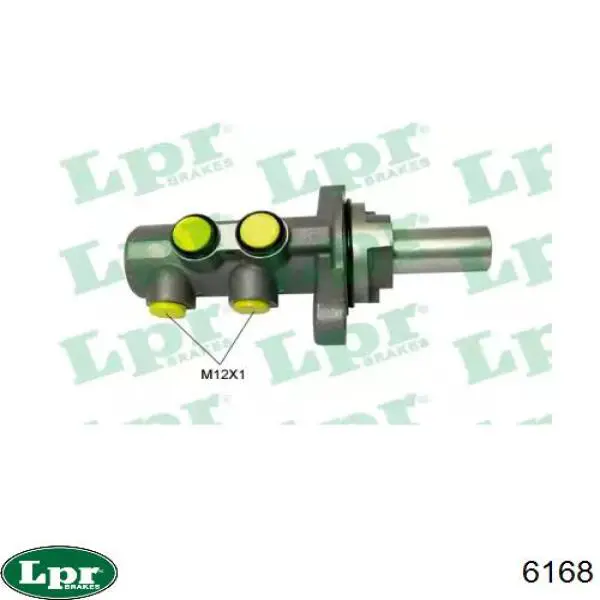 Cilindro maestro de frenos LPR 6168 precio, desde 62,44 EUR