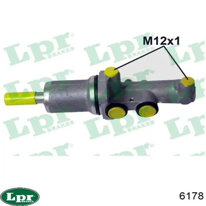 Cilindro principal de freno Mercedes 0004317501