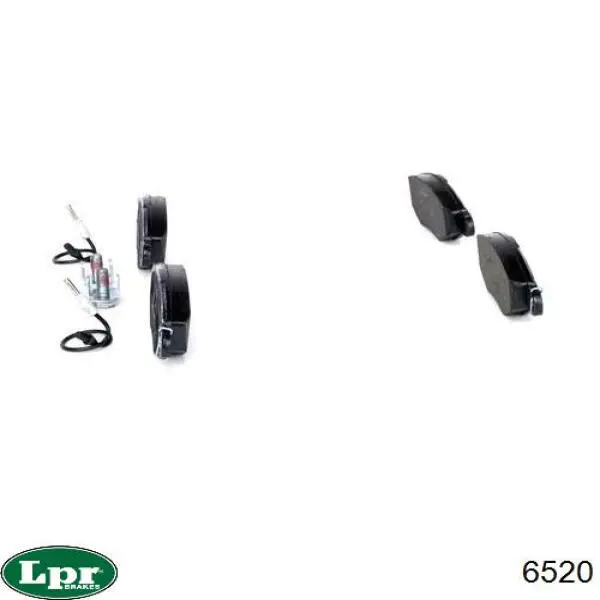 Zapatas de freno de tambor traseras LPR 6520 precio, desde 37,60 EUR