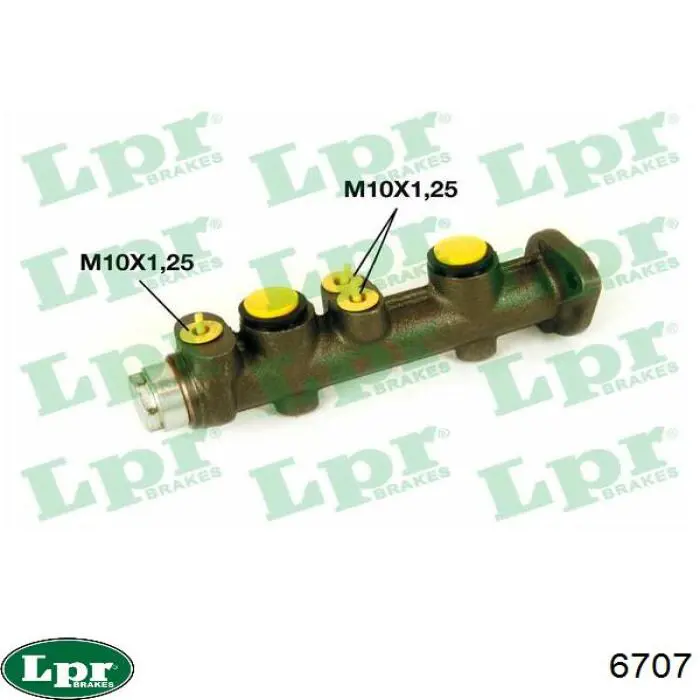 Comprar 6707 LPR Cilindro maestro de frenos