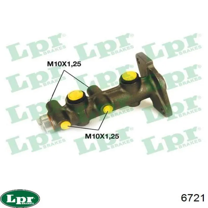Cilindro maestro de frenos LPR 6721 precio, desde 33,47 EUR