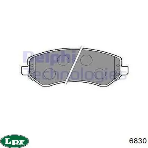 Zapatas de freno de tambor traseras LPR 6830 precio, desde 21,02 EUR