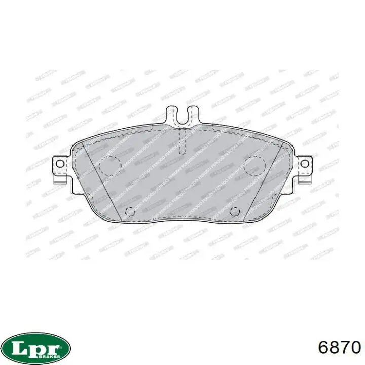 Zapatas de freno de mano LPR 6870 precio, desde 29,16 EUR