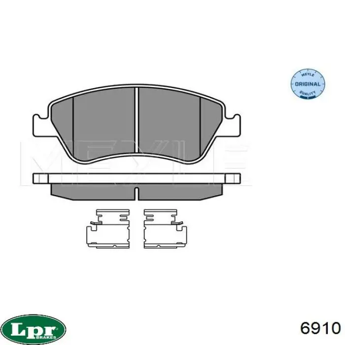 Zapatas de freno de tambor traseras LPR 6910 precio, desde 48,87 EUR