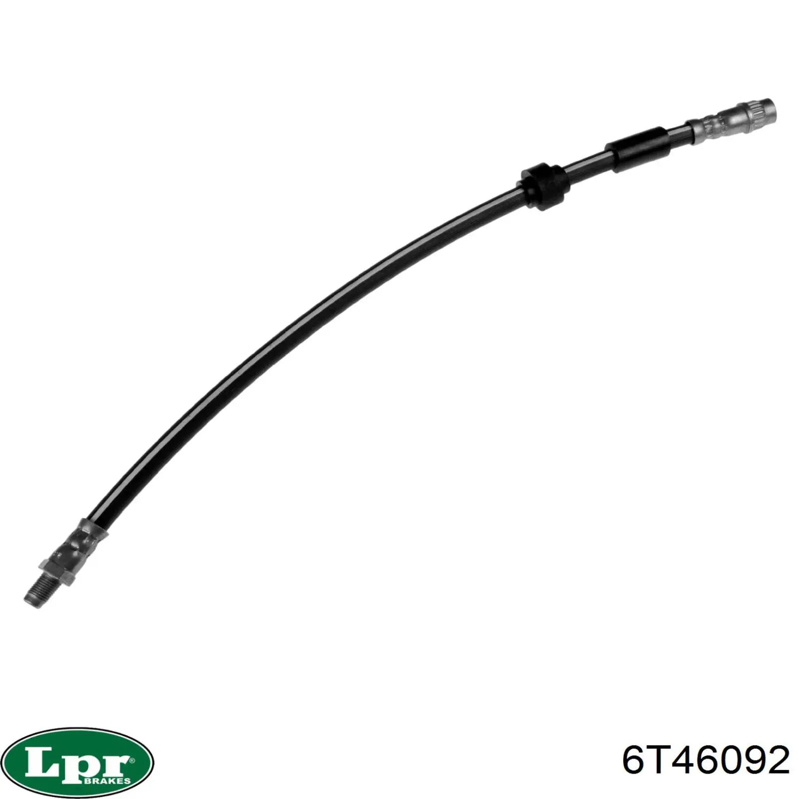 6T46092 LPR tubo flexible de frenos trasero