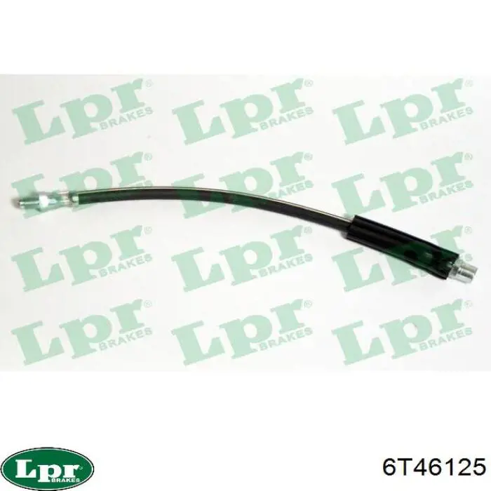 6T46125 LPR tubo flexible de frenos trasero