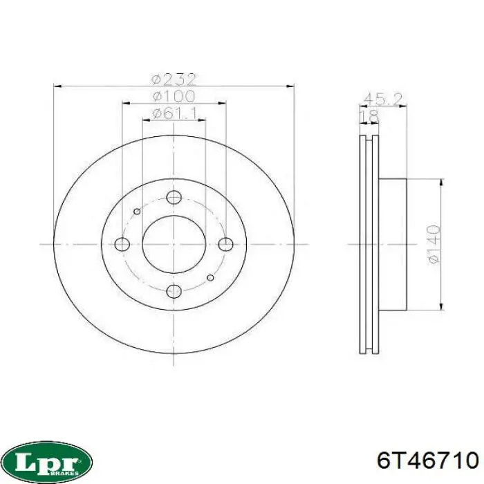 6T46710 LPR