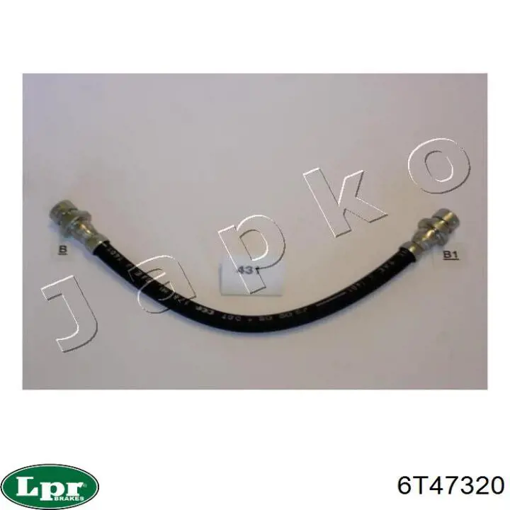 6T47320 LPR tubo flexible de frenos trasero