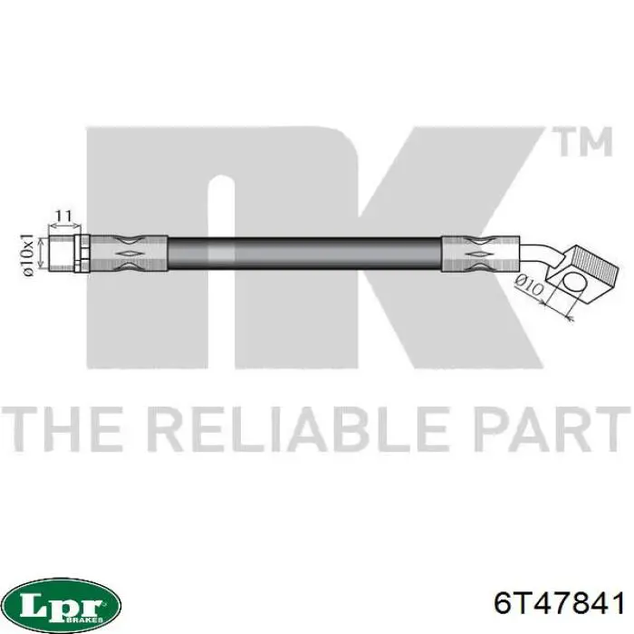 Comprar 6T47841 LPR Latiguillos de freno delantero