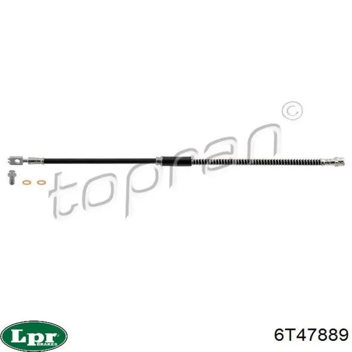 Latiguillos de freno delantero LPR 6T47889 precio, desde 12,48 EUR