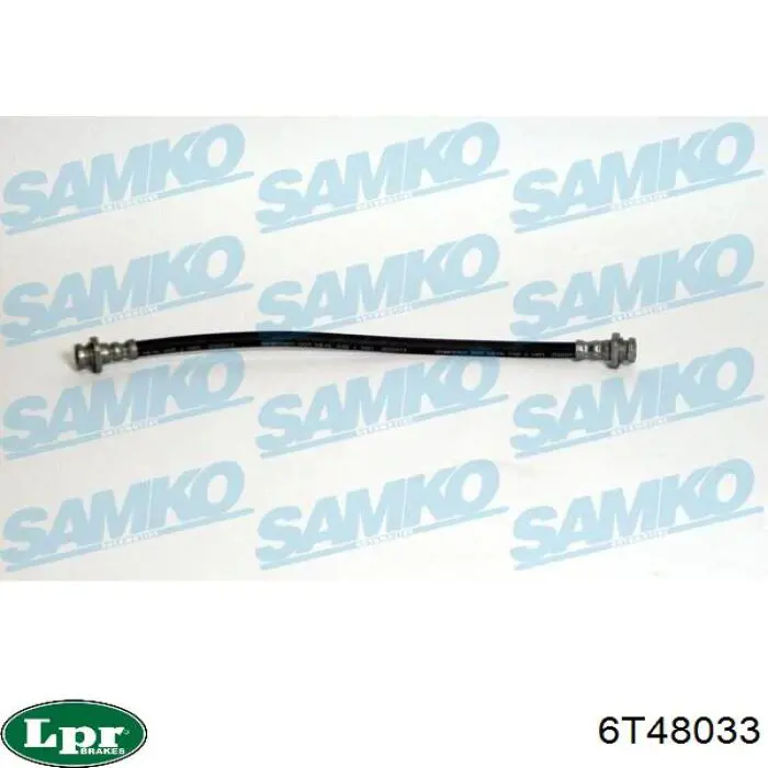 6T48033 LPR tubo flexible de frenos trasero izquierdo