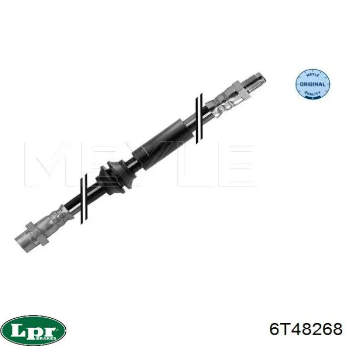 6T48268 LPR tubo flexible de frenos trasero