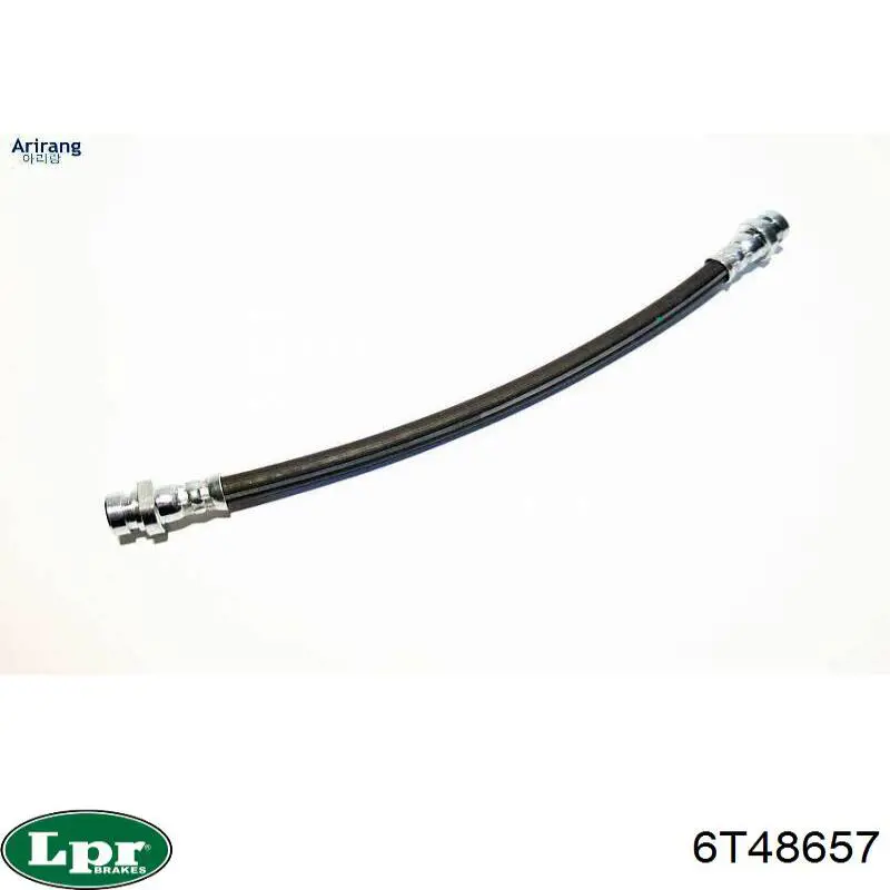 6T48657 LPR tubo flexible de frenos trasero