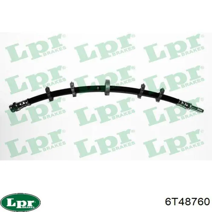 6T48760 LPR tubo flexible de frenos trasero