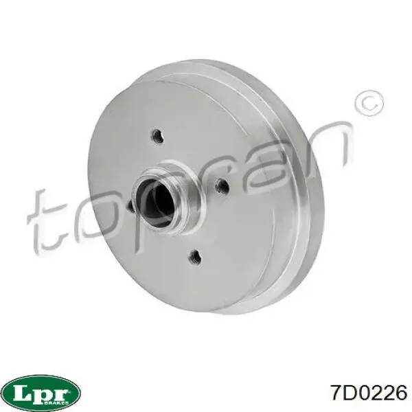 Comprar 7D0226 LPR Tambor de freno trasero