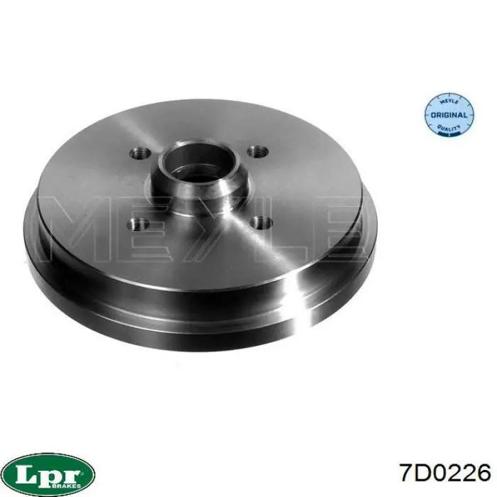 Tambor de freno trasero LPR 7D0226 precio, desde 35,89 EUR