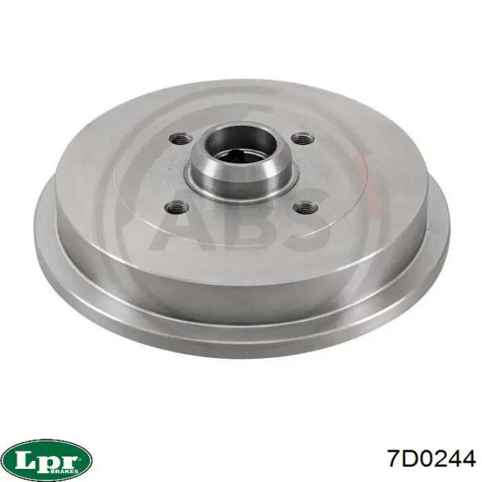 Comprar 7D0244 LPR Tambor de freno trasero