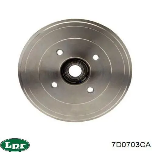 Tambor de freno trasero LPR 7D0703CA precio, desde 86,08 EUR
