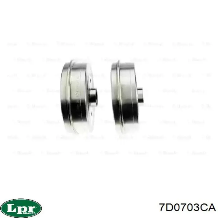 Comprar 7D0703CA LPR Tambor de freno trasero