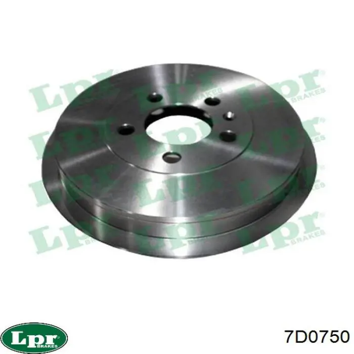 Tambor de freno trasero LPR 7D0750 precio, desde 36,09 EUR