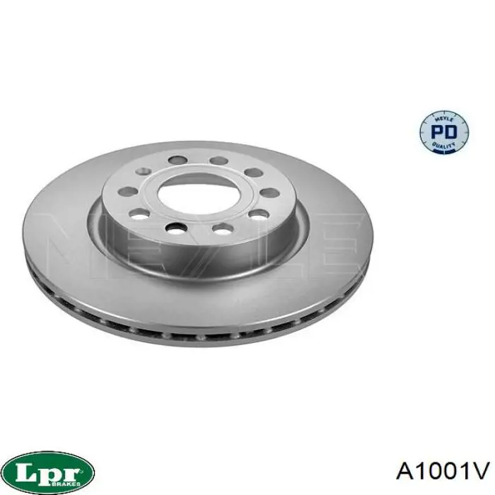 Disco de freno A1001V LPR