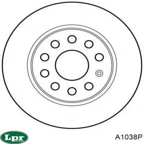 Frenos traseros LPR A1038P