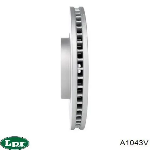 Disco de freno delantero LPR A1043V