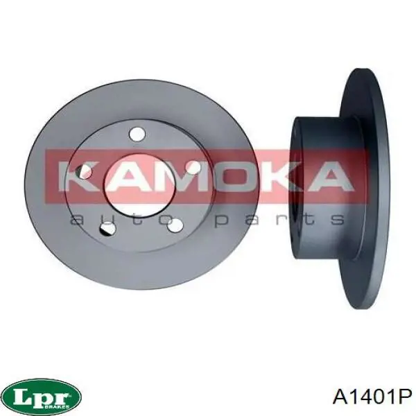 Disco de freno trasero A1401P LPR
