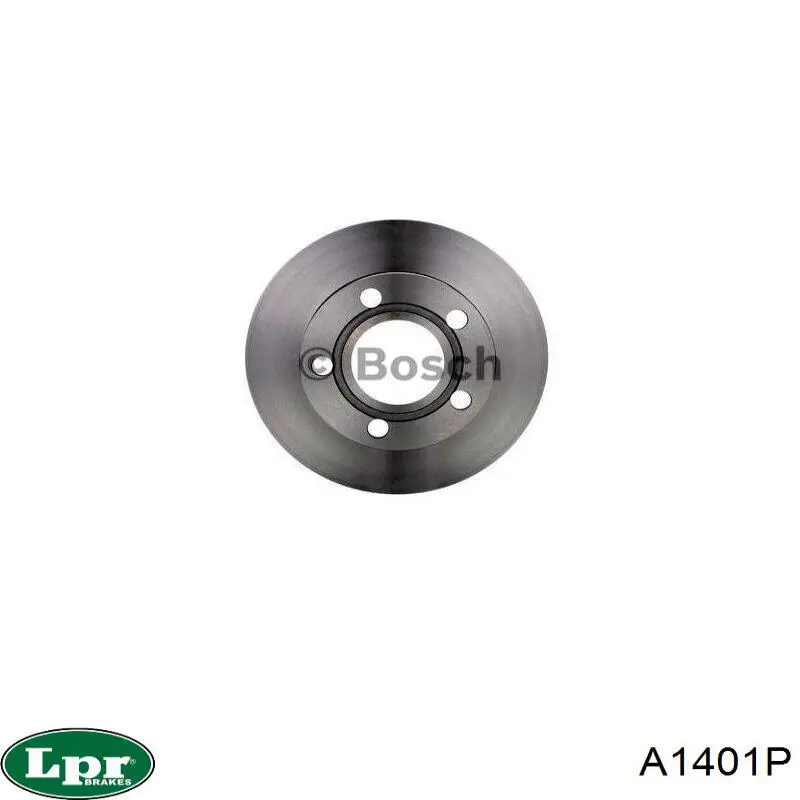 Comprar A1401P LPR Disco de freno trasero