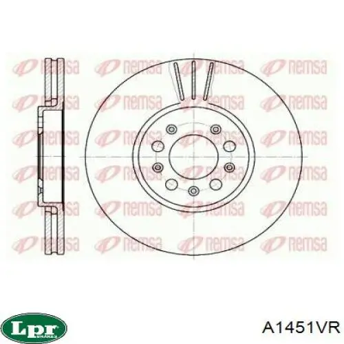 Freno de disco delantero Mercedes E C124