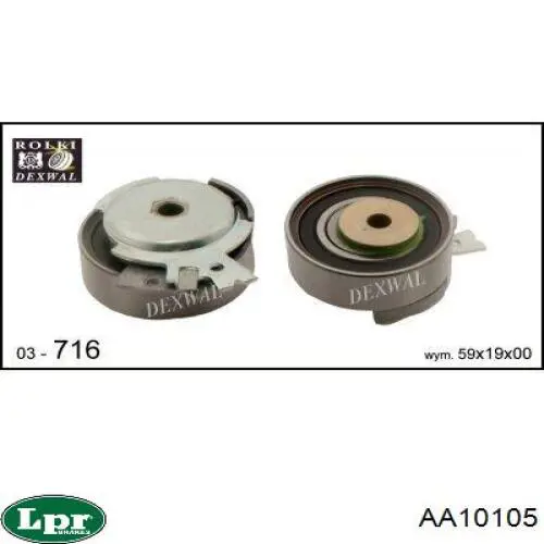 Rodillo, cadena de distribución Chevrolet Aveo 2 T250, T255