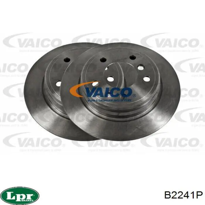 Disco de freno trasero BMW 5 E34