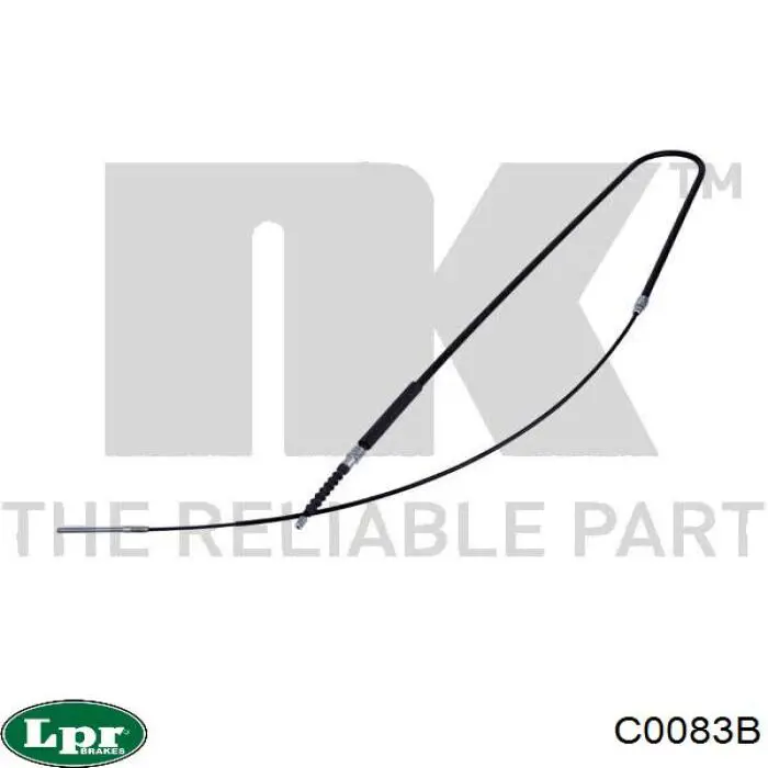 C0083B LPR cable de freno de mano trasero derecho/izquierdo