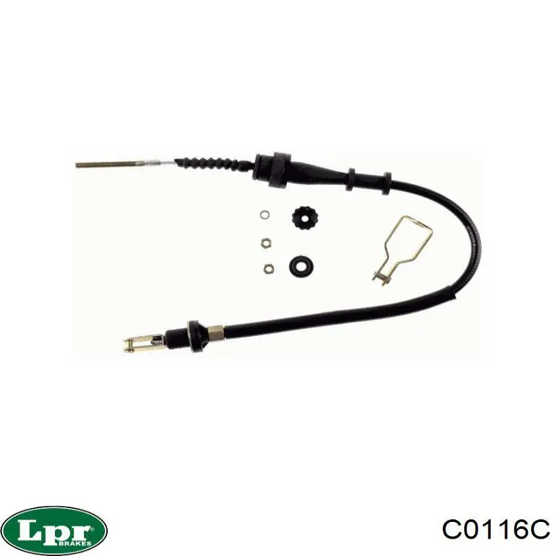C0116C LPR cable de embrague