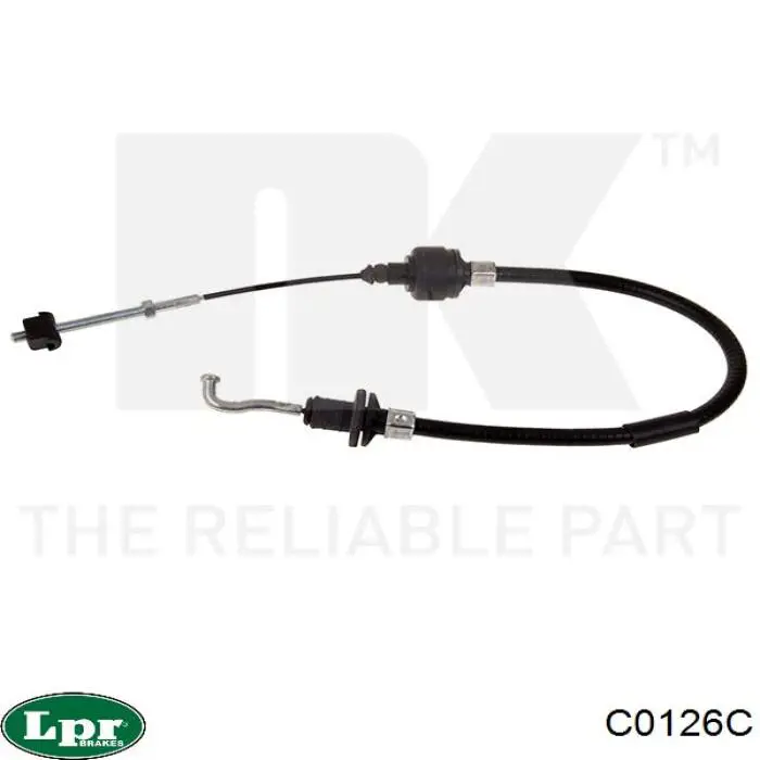 C0126C LPR cable de embrague